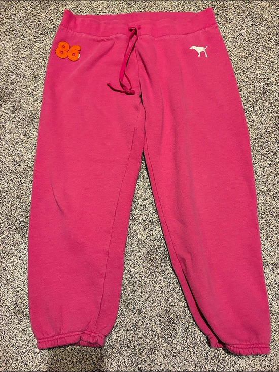 PINK Victoria's Secret Pants - Victoria's Secret PINK Fleece Jogger Pants Size L